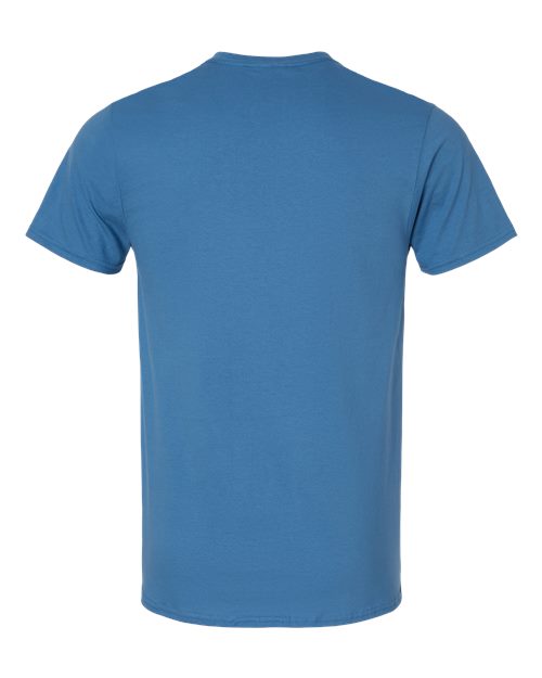 Hanes 4980 Unisex Nano-T T-Shirt #color_DENIM BLUE