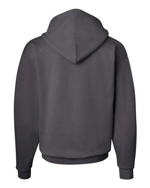 Hanes P170 Unisex Ecosmart 50/50 Pullover Hooded Sweatshirt #color_SMOKE GRAY