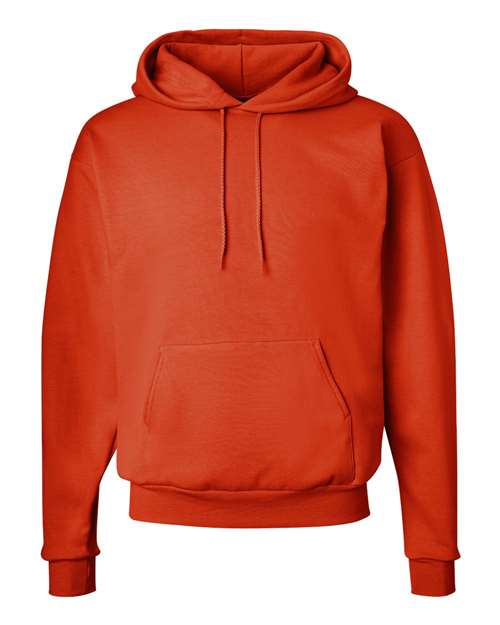Hanes P170 Unisex Ecosmart 50/50 Pullover Hooded Sweatshirt #color_ORANGE