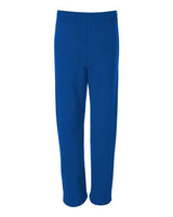 Jerzees 974MP Adult NuBlend Open-Bottom Fleece Sweatpants #color_ROYAL
