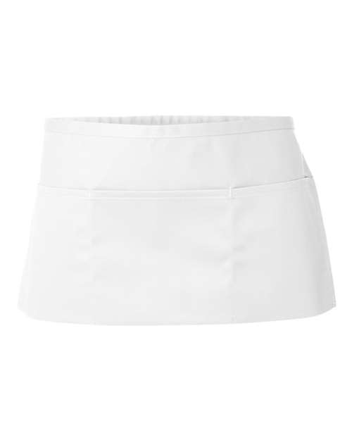 Liberty Bags 5501 Ashley W3 Cotton Twill Waist Apron #color_WHITE