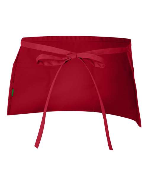 Liberty Bags 5501 Ashley W3 Cotton Twill Waist Apron #color_RED