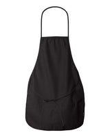 Liberty Bags 5503 Debbie NS2R Cotton Twill Apron Kelly #color_BLACK