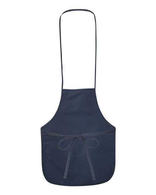 Liberty Bags 5503 Debbie NS2R Cotton Twill Apron Kelly #color_NAVY