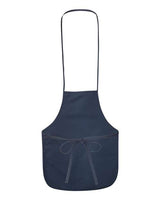 Liberty Bags 5503 Debbie NS2R Cotton Twill Apron Kelly #color_NAVY