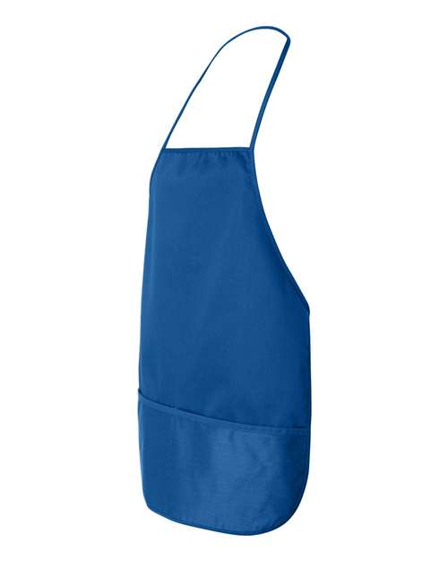Liberty Bags 5503 Debbie NS2R Cotton Twill Apron Kelly #color_ROYAL