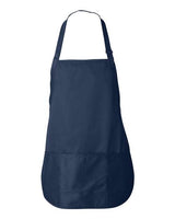Liberty Bags 5507 Sara AS3R Cotton Twill Apron Forest #color_NAVY