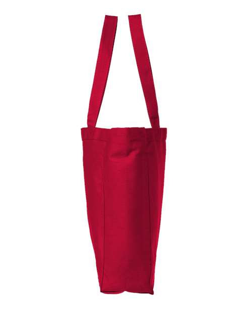 Liberty Bags 8861 Susan Canvas Tote #color_RED