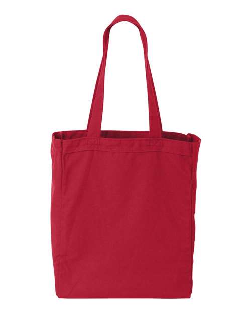 Liberty Bags 8861 Susan Canvas Tote #color_RED