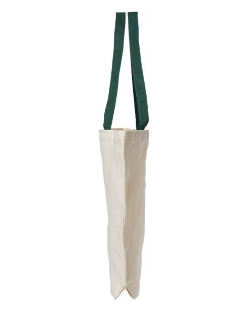 Liberty Bags 8868 Marianne Cotton Canvas Tote #color_NATURAL/ FOR GRN