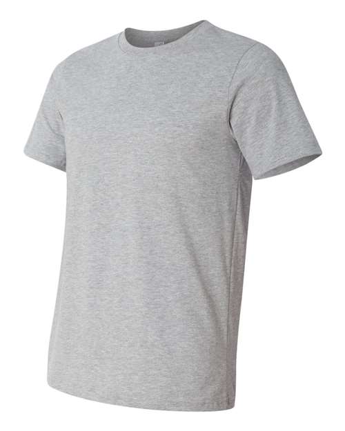 Bella + Canvas 3001U Unisex Made In The USA Jersey T-Shirt #color_ATHLETIC HEATHER