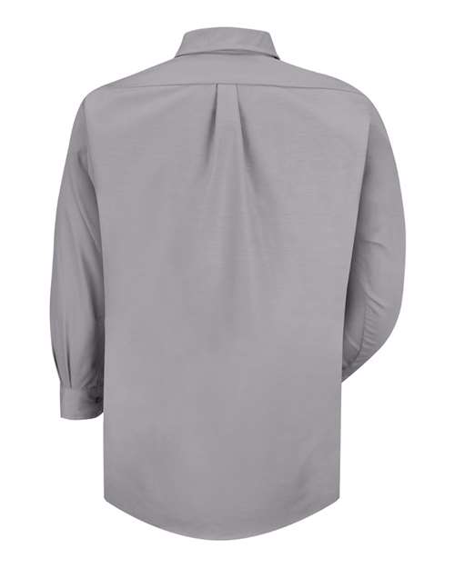 Red Kap SP90 Poplin Dress Shirt #color_Silver Grey