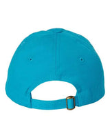 Valucap VC300A Bio-Washed Classic Dad Hat #color_Neon Blue