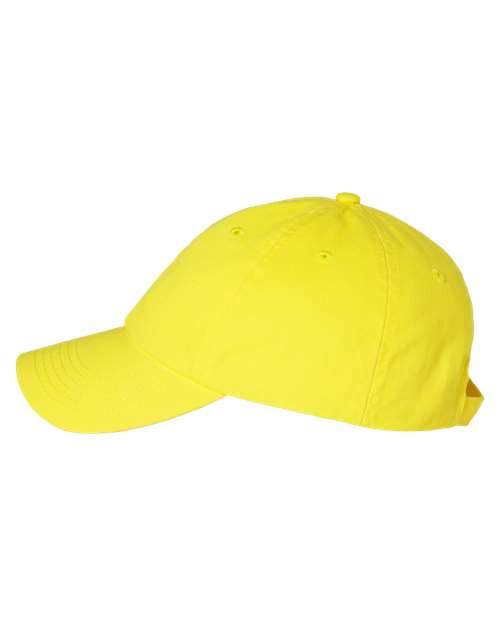 Valucap VC300A Bio-Washed Classic Dad Hat #color_Neon Yellow