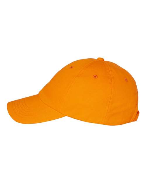 Valucap VC300A Bio-Washed Classic Dad Hat #color_Neon Orange