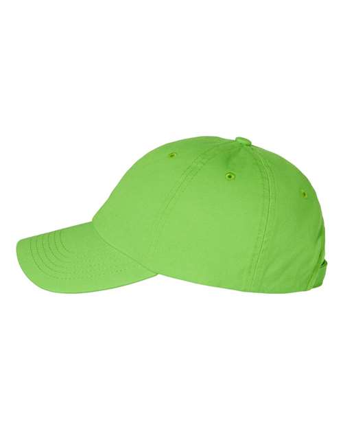 Valucap VC300A Bio-Washed Classic Dad Hat #color_Neon Green