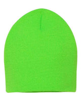 ""Sportsman SP08 8" Beanie" #color_Neon Green"