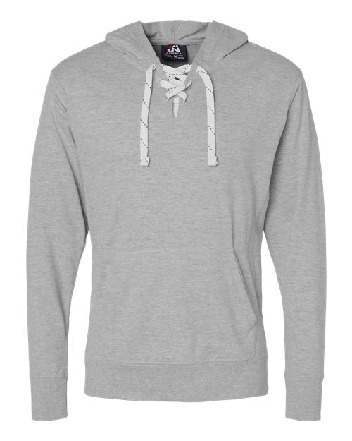 J America JA8231 Adult Sport Lace Jersey Hood #color_OXFORD