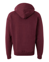 J America JA8830 Adult Sport Lace Hooded Sweatshirt #color_MAROON