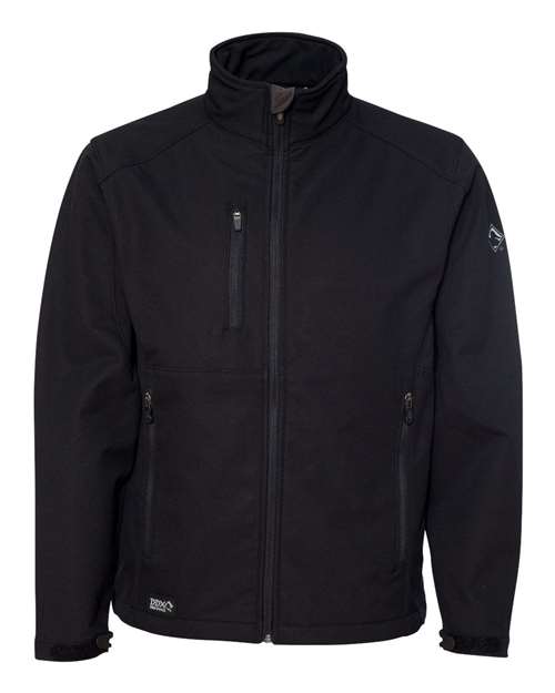 Dri Duck 5365 Men's Acceleration Softshell Jacket #color_BLACK