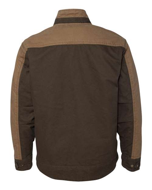 Dri Duck 5089 Men's Horizon Jacket #color_TOBACO/ FLD KHKI