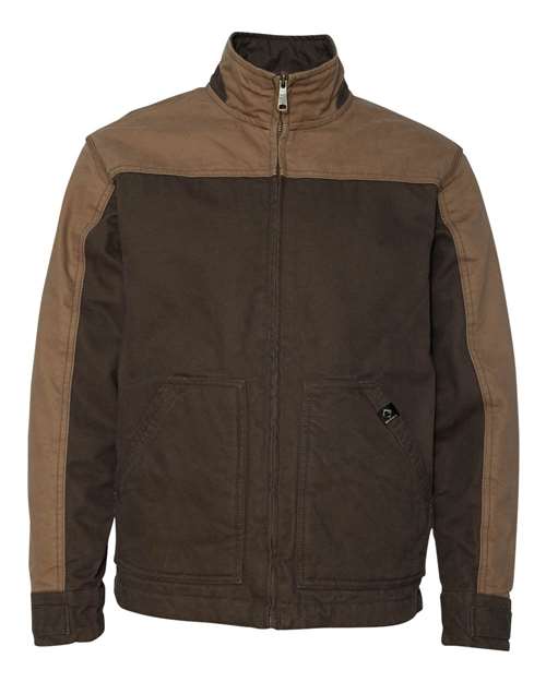 Dri Duck 5089 Men's Horizon Jacket #color_TOBACO/ FLD KHKI