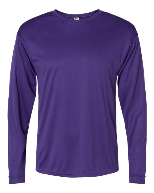 C2 Sport 5104 Performance Long Sleeve T-Shirt #color_Purple