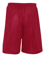 "C2 Sport 5109 Mesh 9" Shorts #color_Red"