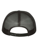 Yupoong 6006 Adult 5-Panel Classic Trucker Hat #color_CHARCOAL
