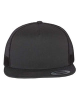 Yupoong 6006 Adult 5-Panel Classic Trucker Hat #color_CHARCOAL
