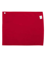 Carmel Towel Company C1518GH Large Rally Towel with Grommet and Hook #color_RED