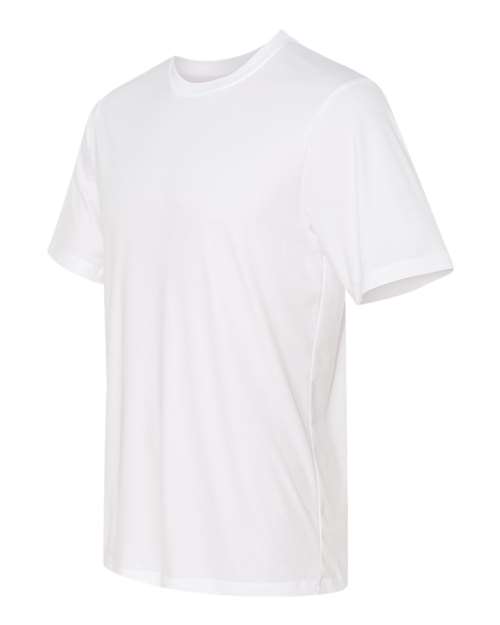 Hanes 4820 Adult Cool DRI with FreshIQ T-Shirt #color_WHITE