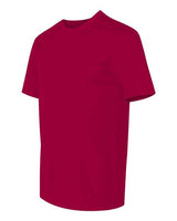 Hanes 4820 Adult Cool DRI with FreshIQ T-Shirt #color_DEEP RED