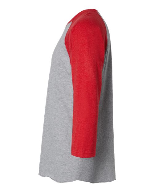 LAT 6930 Men's Baseball T-Shirt #color_VN HTHR/ VN RED