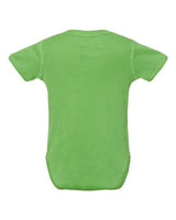 Rabbit Skins 4400 Infant Baby Rib Bodysuit #color_APPLE