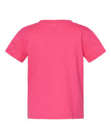 Rabbit Skins 3322 Infant Fine Jersey T-Shirt #color_HOT PINK