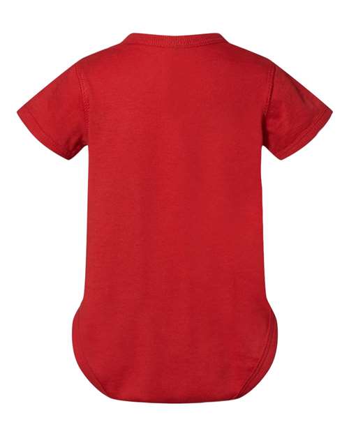 Rabbit Skins 4424 Infant Fine Jersey Bodysuit #color_RED