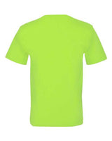 Bayside BA5070 Adult Short-Sleeve T-Shirt with Pocket #color_LIME GREEN