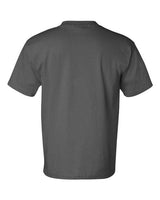 Bayside BA7100 Adult 6.1 oz., 100% Cotton Pocket T-Shirt #color_CHARCOAL