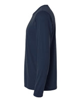 Gildan G424 Adult Performance Adult 5 oz. Long-Sleeve T-Shirt #color_NAVY