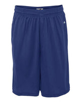 "Badger 4119 B-Core 10" Shorts with Pockets #color_Royal"
