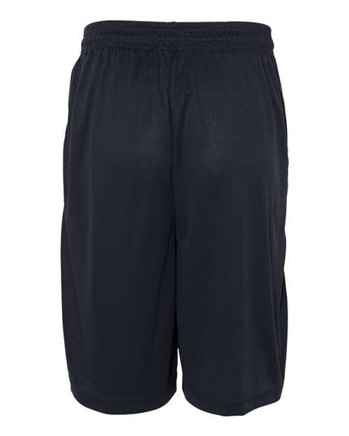 "Badger 4119 B-Core 10" Shorts with Pockets #color_Navy"