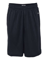 "Badger 4119 B-Core 10" Shorts with Pockets #color_Navy"
