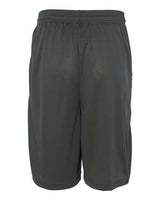 "Badger 4119 B-Core 10" Shorts with Pockets #color_Graphite"