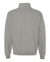 Jerzees 995M Adult NuBlend Quarter-Zip Cadet Collar Sweatshirt #color_OXFORD