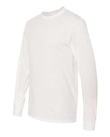 Jerzees 21ML Adult DRI-POWER SPORT Long-Sleeve T-Shirt #color_WHITE