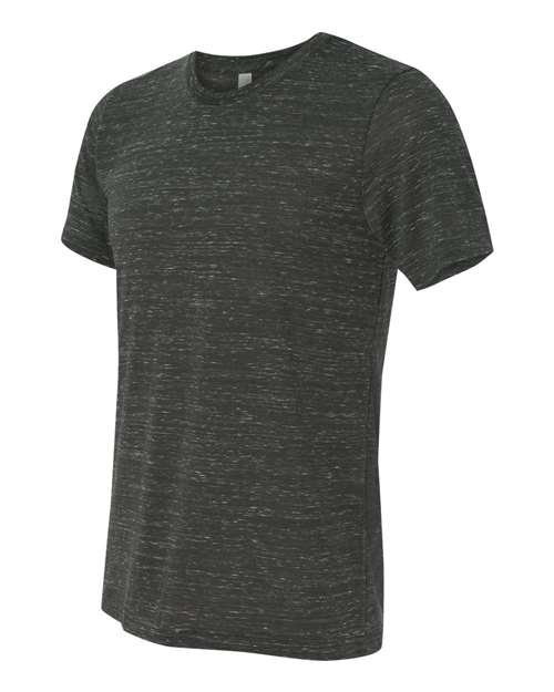 Bella + Canvas 3650 Unisex Poly-Cotton Short-Sleeve T-Shirt #color_CHARCOAL MARBLE
