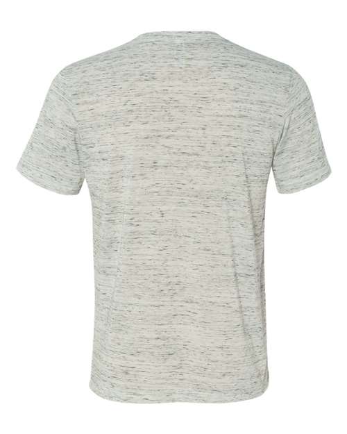 Bella + Canvas 3650 Unisex Poly-Cotton Short-Sleeve T-Shirt #color_WHITE MARBLE