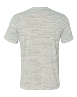 Bella + Canvas 3650 Unisex Poly-Cotton Short-Sleeve T-Shirt #color_WHITE MARBLE