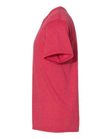 Hanes 5170 Unisex 50/50 T-Shirt #color_HEATHER RED